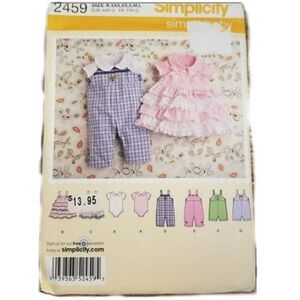 Baby boy girl dress romper sewing pattern 5 $25